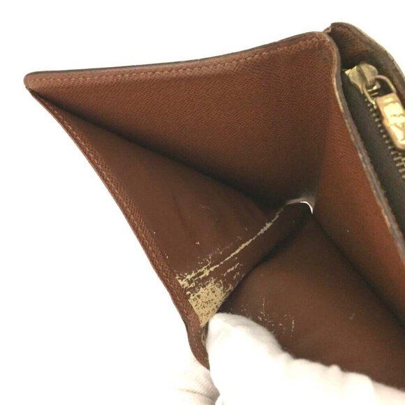 979225Z Louis Vuitton Wallet Bifold Brown Monogram - Picture 6 of 9